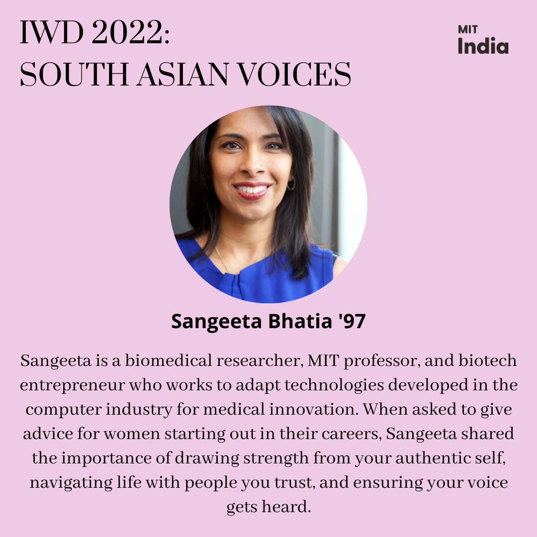 IWD 2022: South Asian Voices Poster