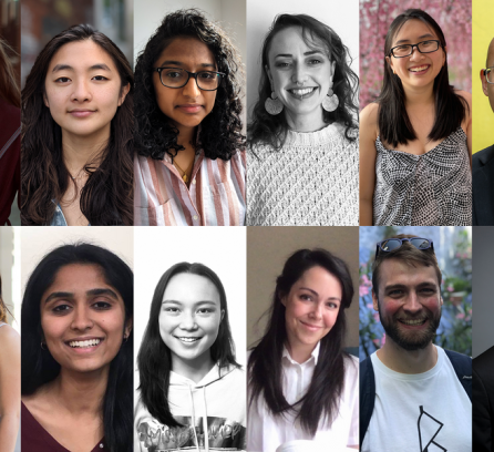 Headshots of the award recipients