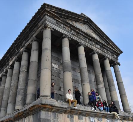 GTL students in Armenia 2023. Photo: Sarine Vosgueritchian