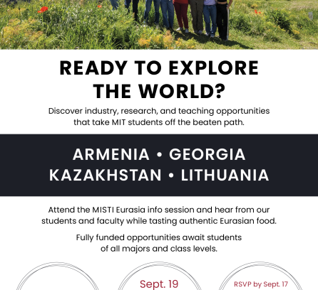 Eurasia Info Session poster