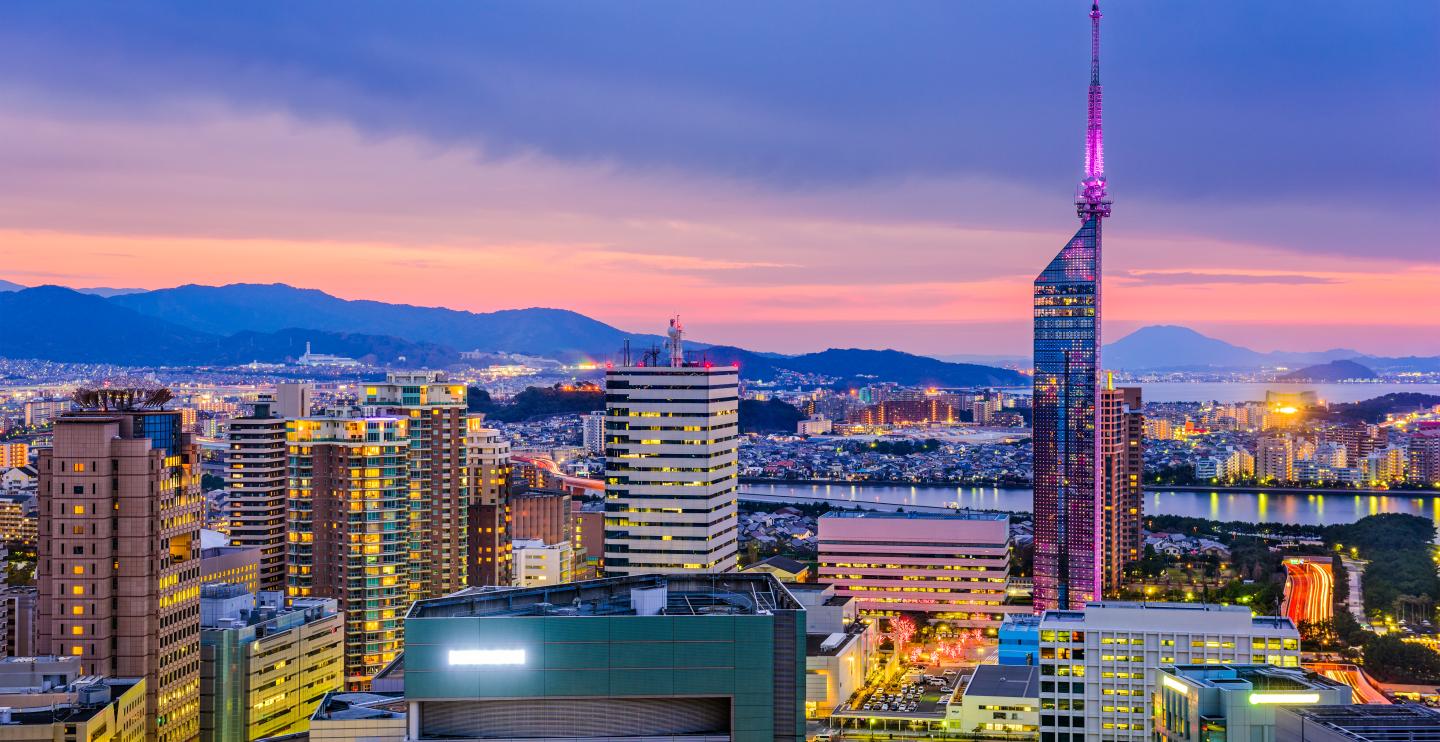 Fukuoka, Japan Skyline