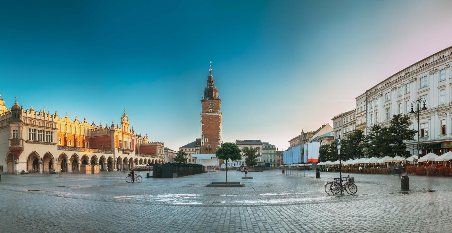 Krakow, Poland Panorama