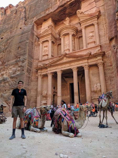 Kevin at Petra